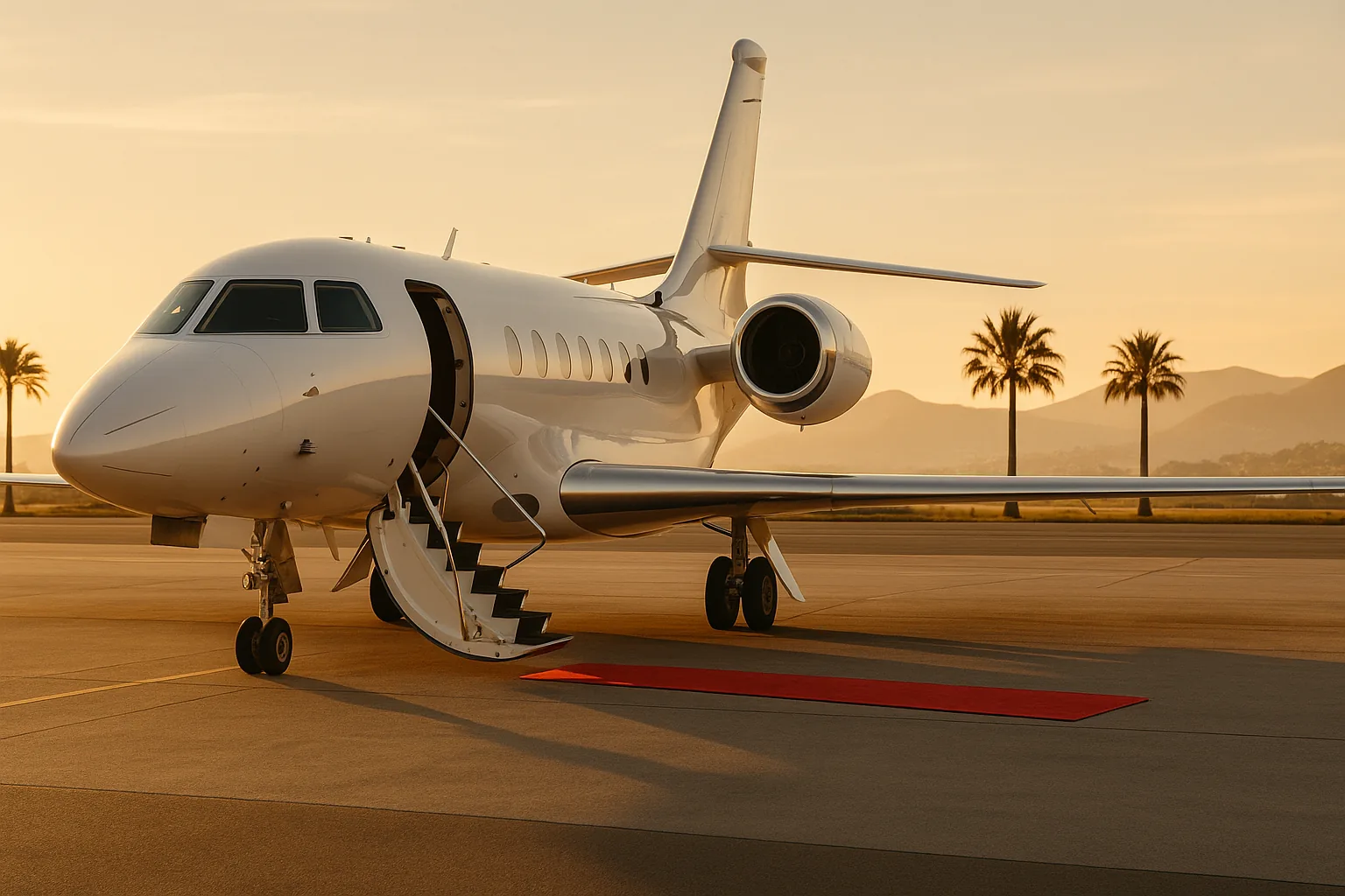 Private Jet sur la French Riviera