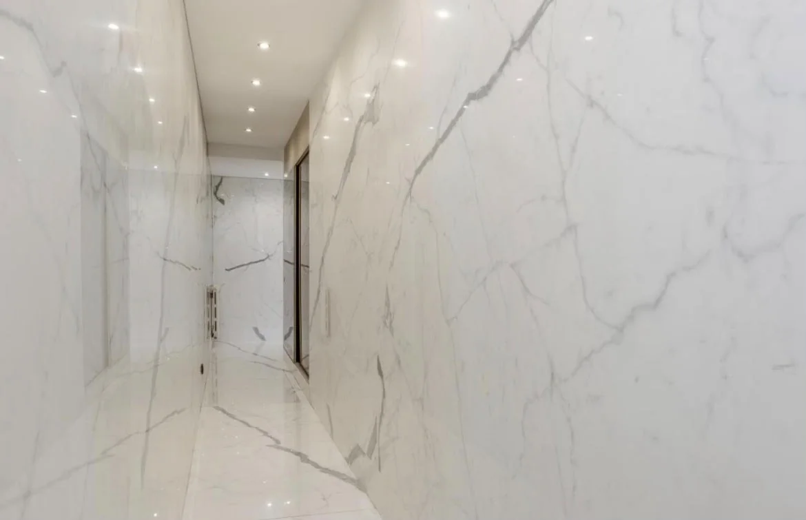 Marble corridor
