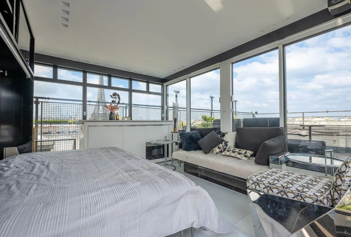Panoramic rooftop terrace