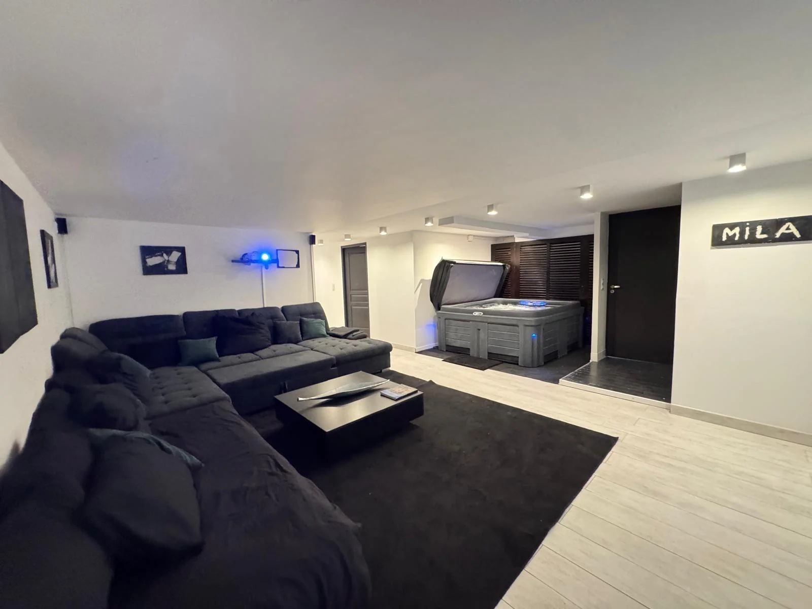 Private cinema room