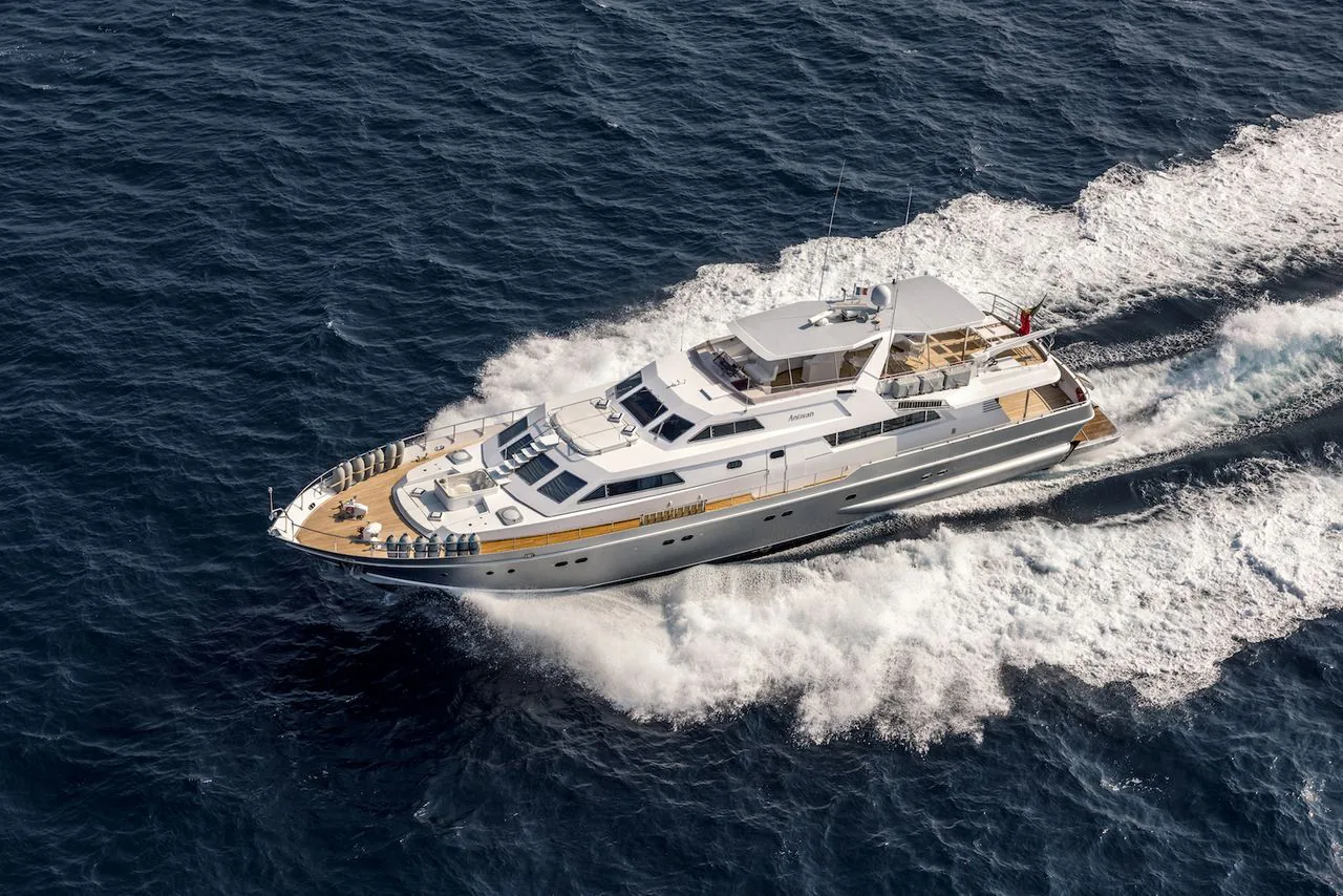 Antisan - yacht charter French Riviera